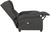 vidaXL Massagesessel Dunkelgrau Stoff 348517 Bild 3