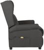vidaXL Massagesessel Dunkelgrau Stoff 348517 Bild 2