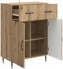 vidaXL Sideboard Artisan-Eiche 66 x 34,5 x 89,5 cm Holzwerkstoff 894874 Bild 3
