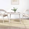 vidaXL Tischplatte Weiß 110x60x2,5 cm Massivholz Kiefer Rechteckig 824421 Bild 2