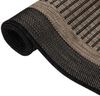 vidaXL Outdoor-Teppich Flachgewebe 160x230 cm Dunkelbraun 340846 Bild 3