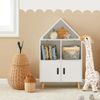 SoBuy KMB58-W Kinderregal, MDF, Lackiert, Weiß, 60 x 103 x 30 cm Bild 2
