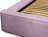 Polsterbett Doppelbett MODESTO Komplettset 140x200cm in Stoff Lincoln Flieder Bild 5