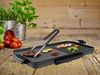 Elektro-Tischgrill XL, BBQ-Grill & Bratplatte, 49 x 27 cm, 2000 W, mit Grillzange Bild 2
