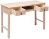 vidaXL Schreibtisch Natur 110 × 45 × 76 cm Holz 284159 Bild 2