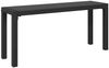 vidaXL Gartenbank Schwarz 100 x 28 x 45 cm Stahl 42001771 Bild 2