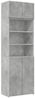vidaXL Hochschrank Betongrau 70x42,5x225 cm Holzwerkstoff 3281318 Bild 2