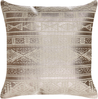 Kissen 2er Set Geometrisches Muster OUJDA Baumwolle 50 x 50 cm Roségold Bild 4