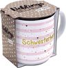 Tasse Lieblings-Becher Kaffeetasse Bürotasse Sheepworld Schwesterherz 46978 Bild 3