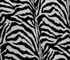 Supellex Sofia Ohrensessel mit Hocker | Design Tierfellimitat Zebra Bild 3