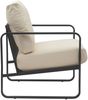 CLP Lounger Manea mit Metallgestell,creme Kunstleder Bild 4