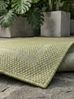 KADIMA DESIGN Outdoorteppich ALSTER Wetterfest UV-Beständig Balkon Waschbar Strapazierfähig Uni, Läufer, Höhe: 3 mm, Grün, 60x100 cm, Balkonteppich Fußbodenheizung Waschbar Bild 3