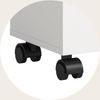 Badmöbel Set Talerno in Weiß Hochglanz 2-teilig 40 cm Bild 4
