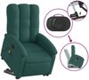 vidaXL Massagesessel mit Aufstehhilfe Dunkelgrün Stoff 3204110 Bild 5