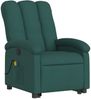 vidaXL Massagesessel mit Aufstehhilfe Dunkelgrün Stoff 3204110 Bild 3