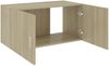 vidaXL Wandschrank Sonoma-Eiche 80x39x40 cm Holzwerkstoff 802798 Bild 4