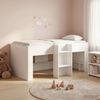 vidaXL Hochbett für Kinder 2 pcs Weiß 163 x 101,1 x 68,5 cm 3422571 Bild 3
