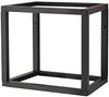 Aluments Quader-Rack Regal in EDELSTAHLOPTIK mit 45 cm Höhe und 90 cm Breite / Regalsystem / Modulregal Bild 3