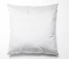 Mako Satin Bettwäsche kleine Sterne grau / weiß 155x220 + 80x80 Bild 2