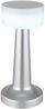 LED Tischleuchte, Touchdimmer, USB, nickel-matt, H 21,5 cm Bild 5