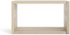 Dmora Regal Wilfred, Gestell, Wandregal, Mehrzweckregale, 44x25 h26 cm, Eiche Bild 4