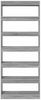 vidaXL Bücherregal Graues Sonoma 80 x 30 x 198 cm Holzwerkstoff 3388356 Bild 5
