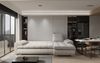 Ecksofa Sofa HECKTOR mit Schlaffunktion Stoff Castel Lachs Ottomane Rechts Bild 2