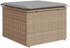 vidaXL Gartensofa-set mit Kissen 8 pcs Beige und Hellgrau Poly-Rattan 3355519 Bild 5
