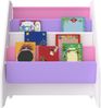 en.casa Kinderregal Fisterra Weiß / Lila / Rosa Bild 5