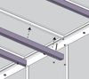 Vitavia Anlehn-Gewächshaus "Helena 10200", aluminium, 10,2 m²,3 mm ESG, 10 mm HKP Bild 4