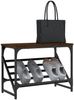 vidaXL Schuhregal Braun Eichen-Optik 60x30x45 cm Holzwerkstoff 833417 Bild 3