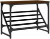 vidaXL Schuhregal Braun Eichen-Optik 60x30x45 cm Holzwerkstoff 833417 Bild 2