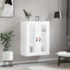 vidaXL Wandschrank Hochglanz-Weiß 69,5x34x90 cm 828454 Bild 3