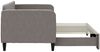 vidaXL Tagesbett Ausziehbar Taupe 80x200 cm Stoff 3196814 Bild 4