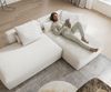 Ecksofa Freestyle Pure 310x200 cm Bouclé Soft Beige Bild 4