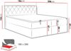 Boxspringbett Brasil, Natur, 180x200 cm Bild 4