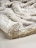 Webpelzdecke Felldecke Kuscheldecke Plaid 140x190 Silberfuchs silber 40094 Bild 2