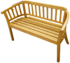 Gartenbank Veronica 2er Sitz Natur Bild 3