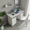 KOMTO Schreibtisch Oslo 140 Schreibtisch mit Schubladen Moderner Bürotisch, Computertisch Arbeitstisch PC-Tisch Kinderschreibtisch 140x60x74 cm Bild 3