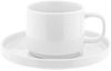 Mondo Kaffeetassen 220 ml - 12-teiliges Set aus hochwertigem Porzellan in Weiß Bild 2