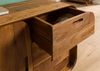 Sideboard Sheesham 90x40x75 hellbraun lackiert MAILAND #100 Bild 5