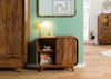 Sideboard Sheesham 90x40x75 hellbraun lackiert MAILAND #100 Bild 4