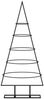vidaXL | Metall Weihnachtsbaum | 90 cm Pulverbeschichteter Stahl 359589 Bild 3