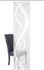HOME WOHNIDEEN Schiebevorhang Jacquard Transparent "Tibaso" 245 x 57 cm 1x Schiebewand inkl. Paneelwagen und Beschwerungsstange Weiss Bild 2