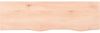 vidaXL Wandregal 100x30x2 cm Massivholz Eiche Unbehandelt 363560 Bild 4