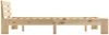 VidaXL Bettgestell mit Lattenrost, Massivholz Kiefer, 120 × 200 cm Bild 4
