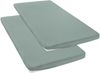 OTTO home Spannbettlaken Physalis Topper COMFORT, Jersey, Gummizug: rundum, (2 Stück), bis 10 cm Höhe, Bettlaken, Laken, in Comfort & Premium Qualität Bild 2