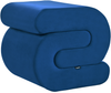 Pouf ARCADIA Samtstoff Marineblau Bild 5