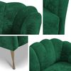 Sofa Telomin (Farbe: Eureka 2121, Füße: Schwarz Chrom) Bild 4