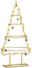 vidaXL Metall Weihnachtsbaum Gold 60 cm Pulverbeschichteter Stahl 42019151 Bild 3